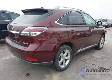 2014 Lexus Rx 350 z USA, uszkodzony, nr VIN 2T2BK1BA1EC248068